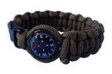 Type-III 12pc Liquid Filled 20mm Compasses for Emergency Survival Kits and Paracord Bracelets
