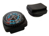 Type-III 4pc Liquid Filled Slip-on Compass Set for Watchband or Paracord Bracelets