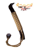 Type-III Apocalypse Pry Bar with 7 Strand 550 Paracord Wrapped Handle and Mini Compass