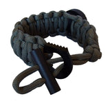 Type-III Firestarter Ferrocerium Toggle w/ Loop and Serrated Knife/Striker for Paracord Projects