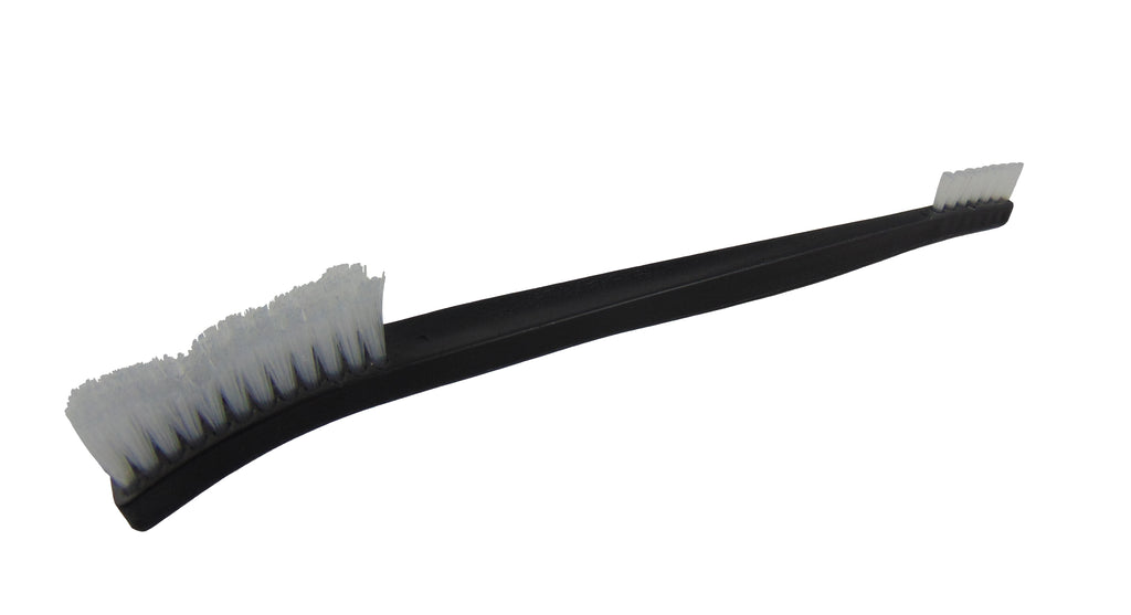 12pcs Mini Nylon Brush Spiral Duster Crevice Cleaning Tool Black